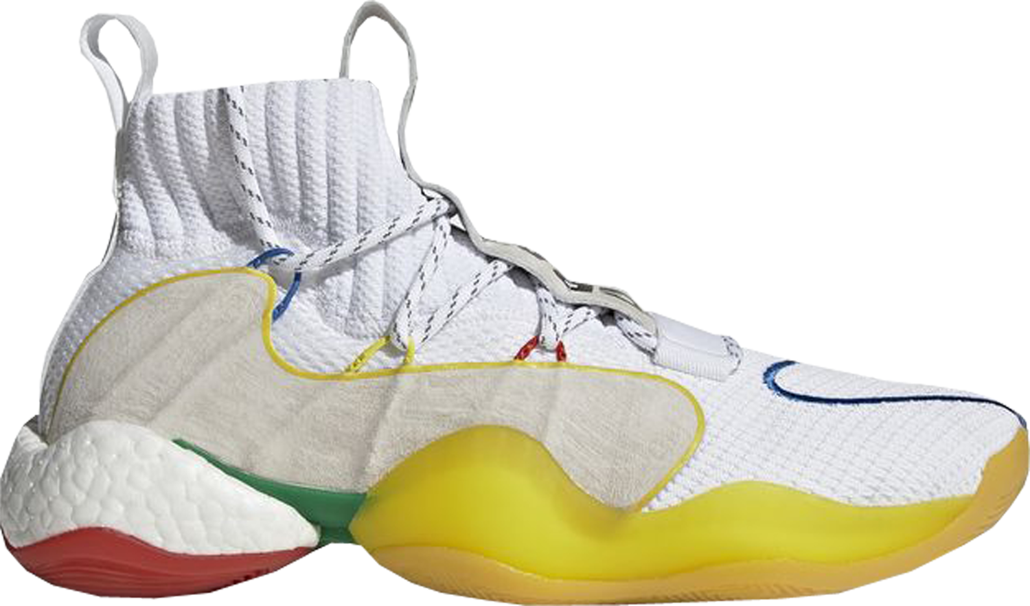 Кецове и обувки adidas Originals Crazy BYW LVL X Pharrell Alternate White Бяло | EF3500, 0