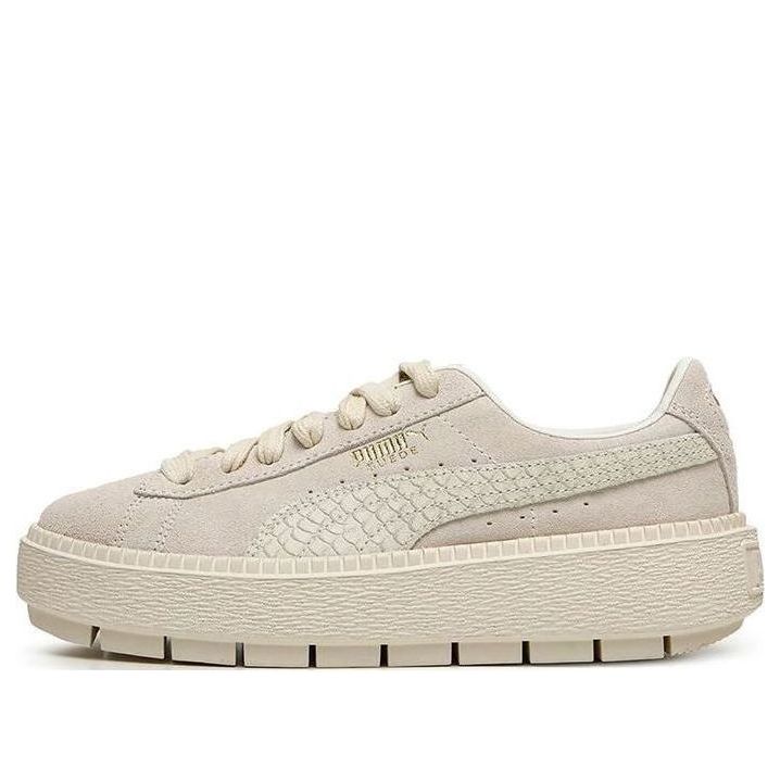 Кецове и обувки Puma Suede Platform Trace Animal Бежово | 367814-02