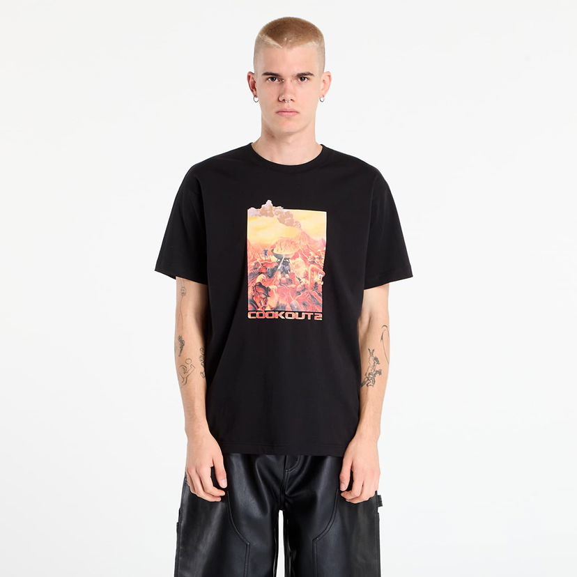 Тениска Dime DIME Cook Out 2 T-Shirt Черно | DIMESU2564BLK