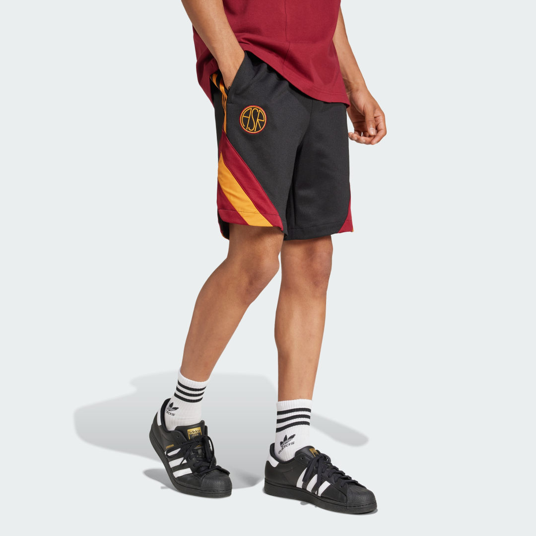 Къси панталони adidas Originals AS Roma Originals Shorts Черно | IM7457, 1