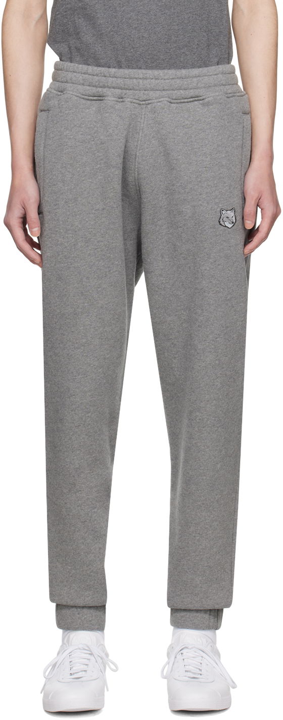 Спортни панталони MAISON KITSUNÉ Bold Fox Head Sweatpants Сиво | MM01125KM0307H131, 0