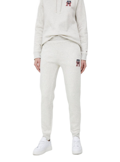 Спортни панталони Tommy Hilfiger Sweatpants Бяло | WW0WW37435.PPYX