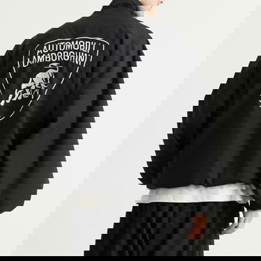 Яке Balenciaga Automobili Lamborghini Tracksuit Jacket Черно | 839108-TRO31-1000, 3