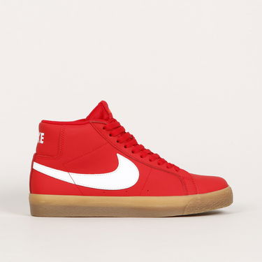 Кецове и обувки Nike SB Blazer Mid ISO University Red Gum Червено | FJ1680-600, 0