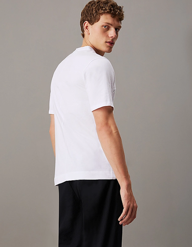 Тениска CALVIN KLEIN pw - graphic s/s t-shirt m Бяло | 00GMF4K142-YAA, 1