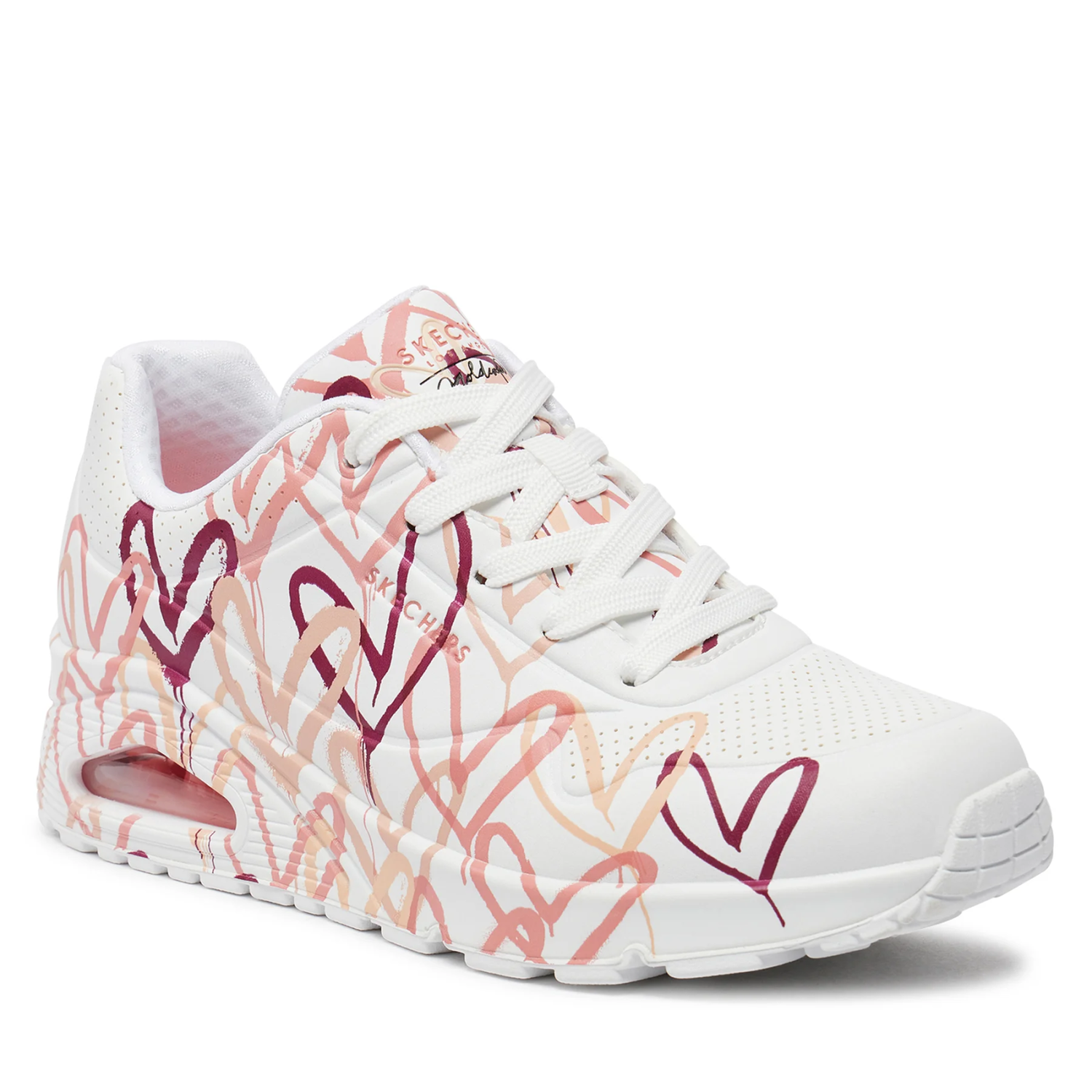 Кецове и обувки Skechers Uno Розово | 155507-WCRL, 1