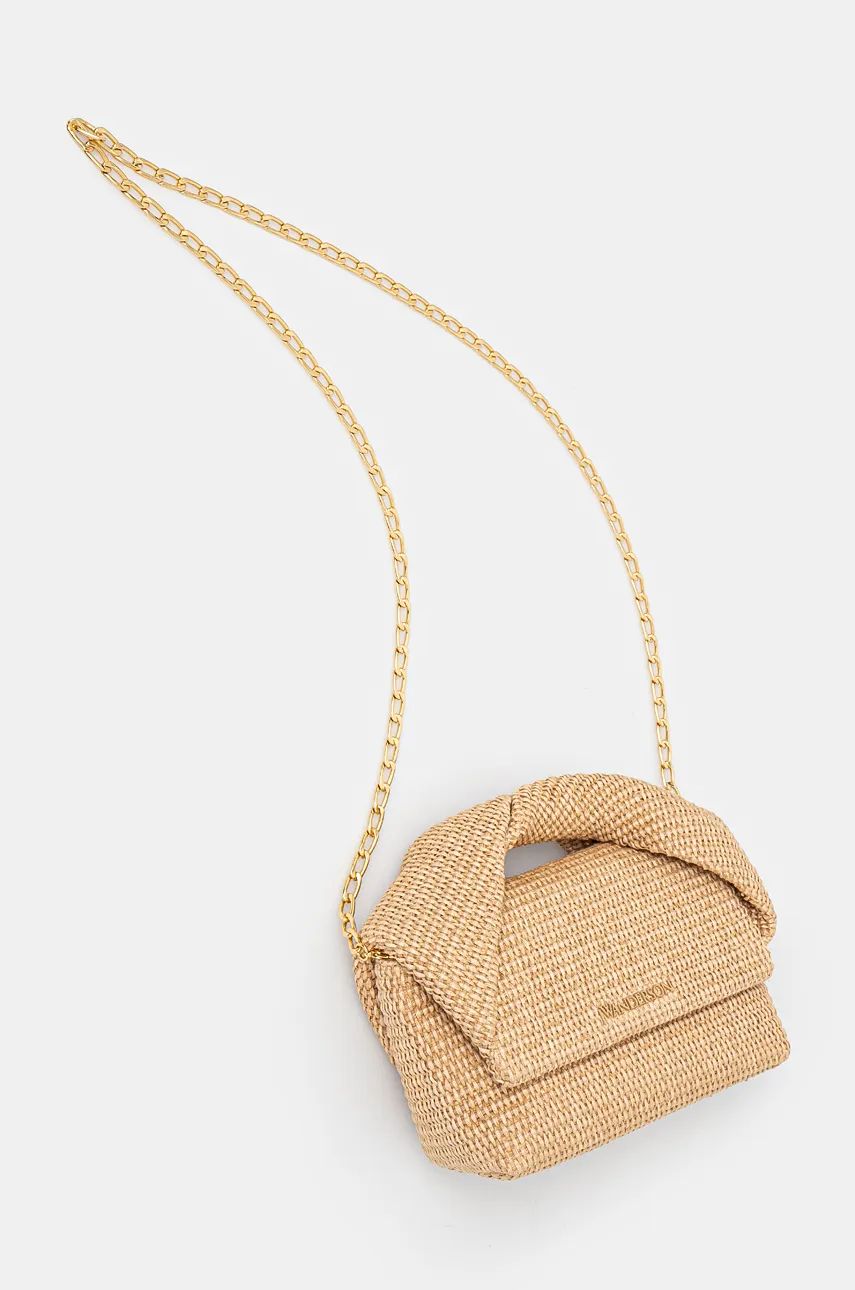 Дамска чанта JW Anderson Midi Twister Bag Бежово | HB0539.FA0370.106, 1