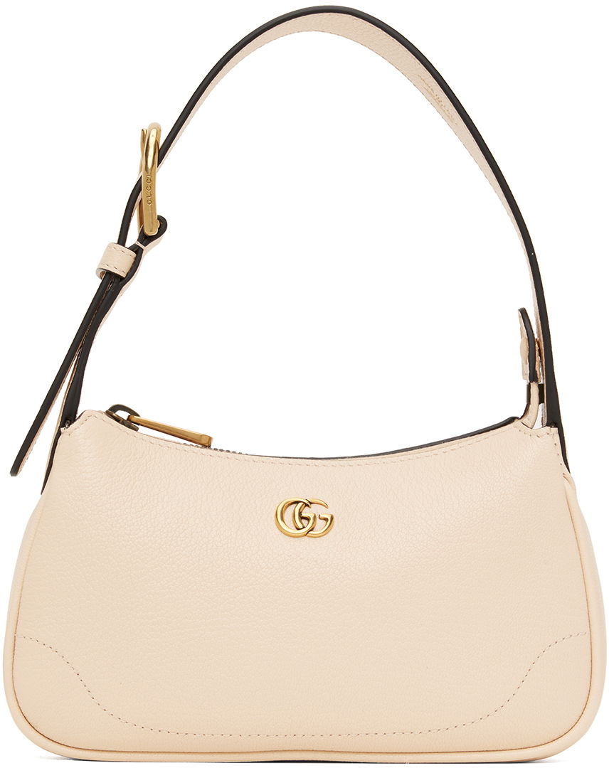 Чанта през рамо Gucci Aphrodite Shoulder Bag Бежово | 739076 AAA9F, 0
