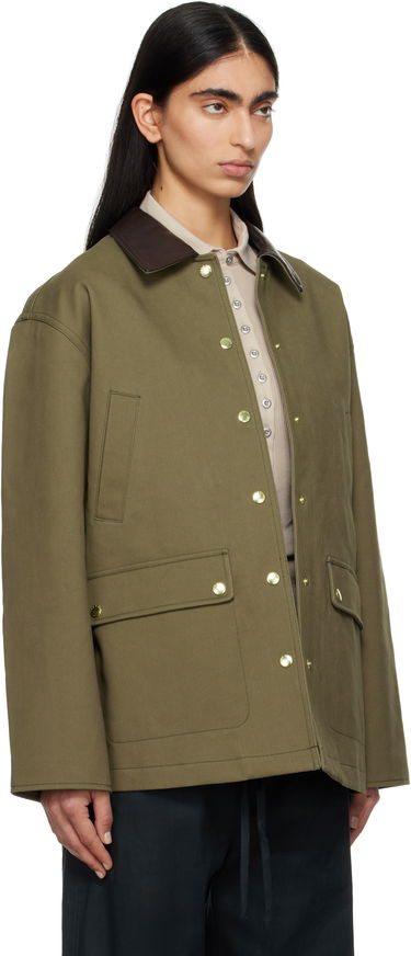 Яке rag & bone Rag & Bone Cassidy Cotton Jacket Зелено | WAW24F20167516, 1