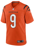 NFL Cincinnati Bengals Player Number 9 Jersey with Paul Brown Signature Detail