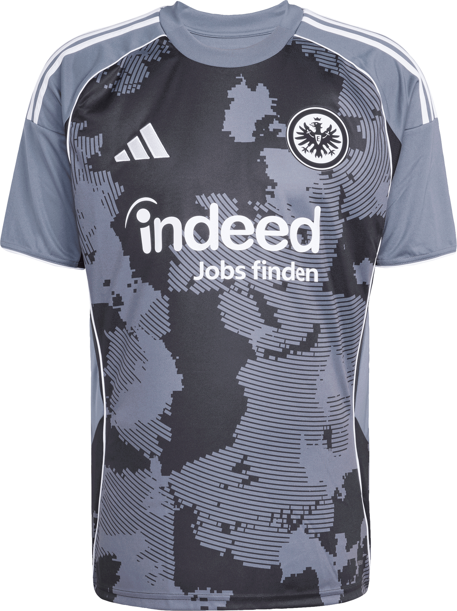 Фланелка adidas Originals Eintracht Frankfurt 3rd Jersey 2025/26 Сиво | kk6442, 0