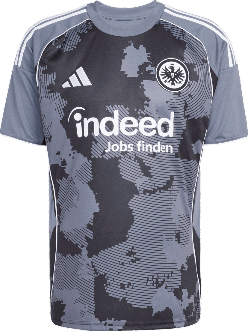 Фланелка adidas Originals Eintracht Frankfurt 3rd Jersey 2025/26 Сиво | kk6442