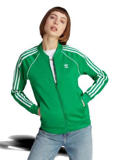 Яке adidas Originals Adicolor Classics SST Track Top Зелено | IK4030