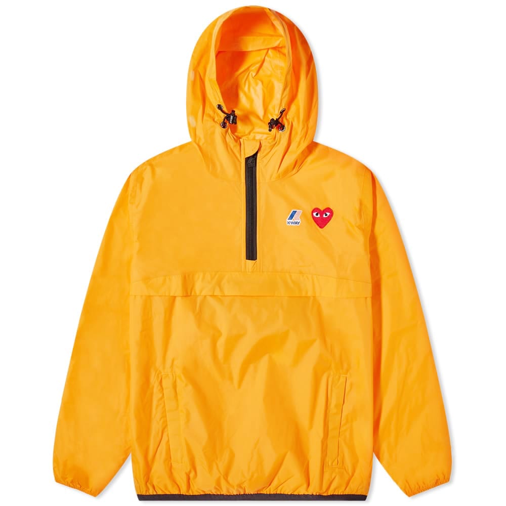 Ветровка Comme des Garçons K-Way x Half Zip Packable Jacket Оранжево
 | P1J502-1, 0