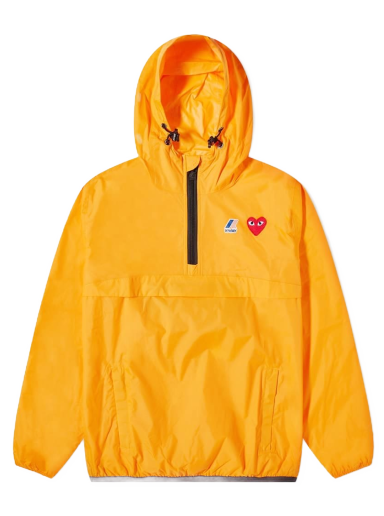 Ветровка Comme des Garçons K-Way x Half Zip Packable Jacket Оранжево
 | P1J502-1