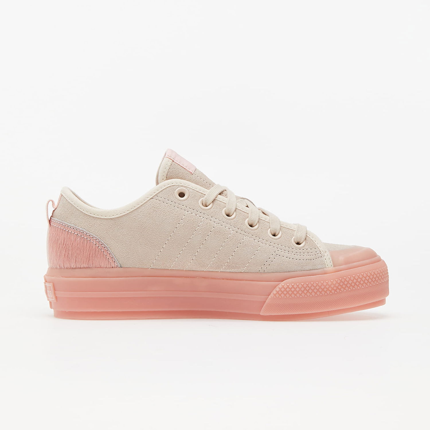 Кецове и обувки adidas Originals Nizza RF Platform W Бежово | FW0268, 1