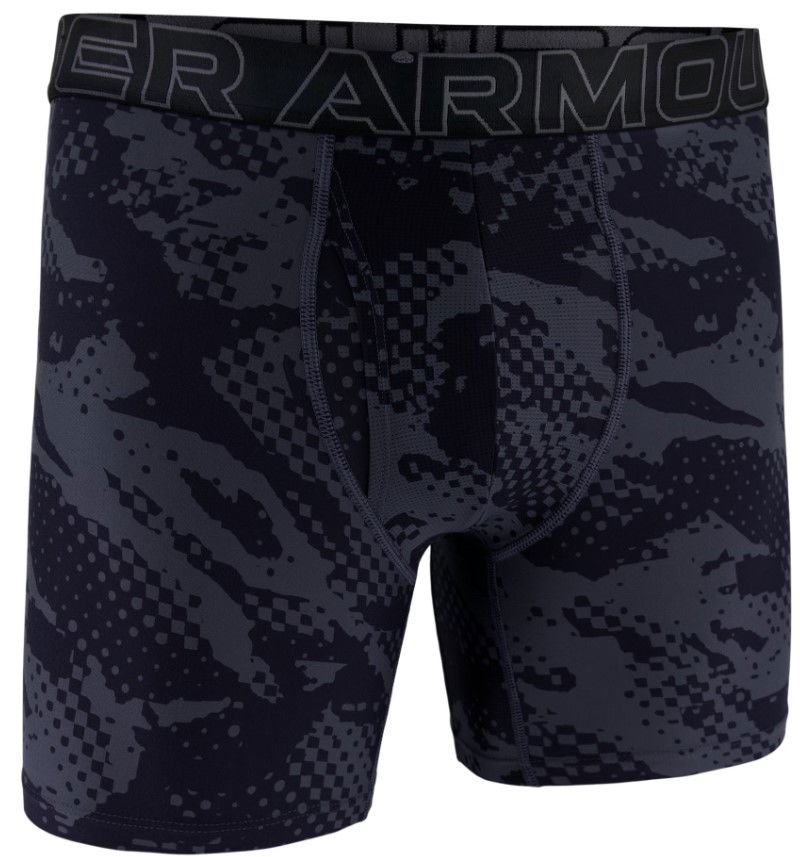 Боксерки Under Armour Under Armour UA Performance Tech Print 6-Inch Boxer Briefs Черно | 1383875-044, 0
