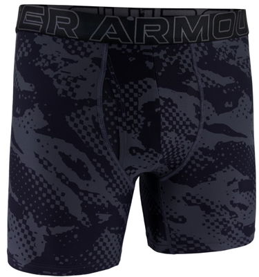 Боксерки Under Armour Under Armour UA Performance Tech Print 6-Inch Boxer Briefs Черно | 1383875-044, 0