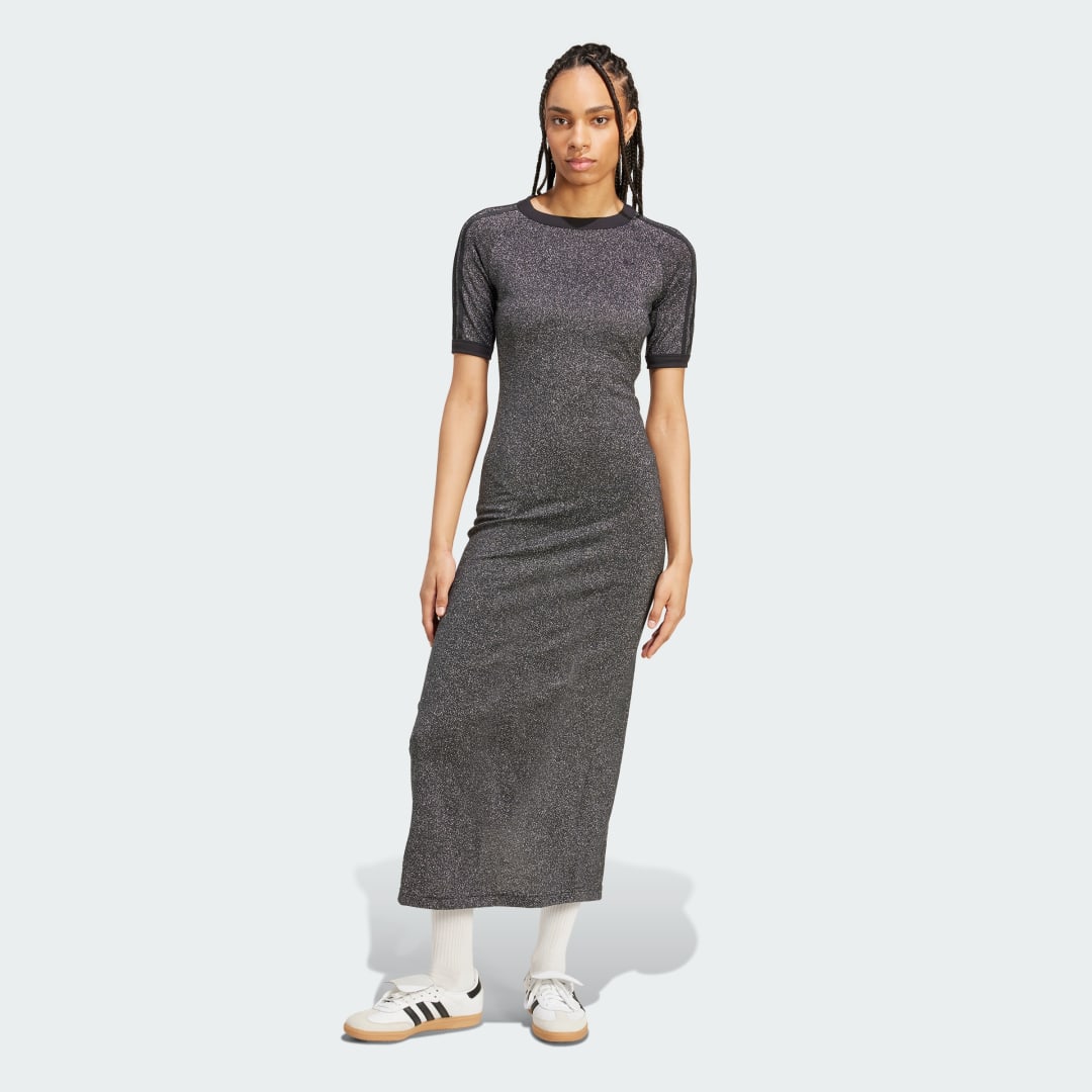 Pокля adidas Performance Adicolor Glitter Dress Сиво | JW2621, 0