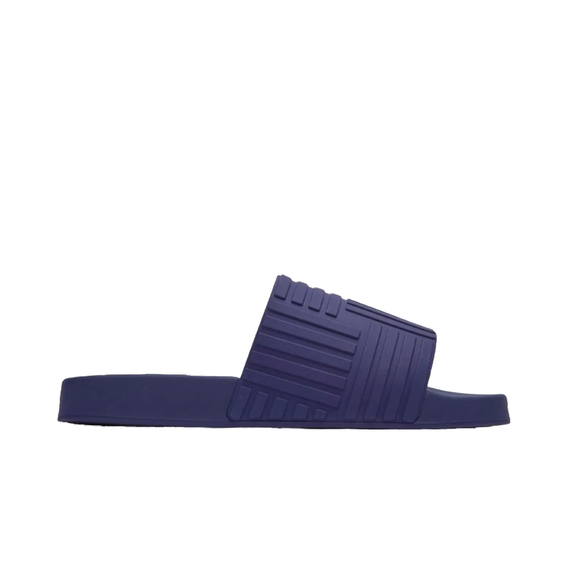Кецове и обувки Bottega Veneta Rubber Slide Sandals Тъмно синьо | 690105V1O606085