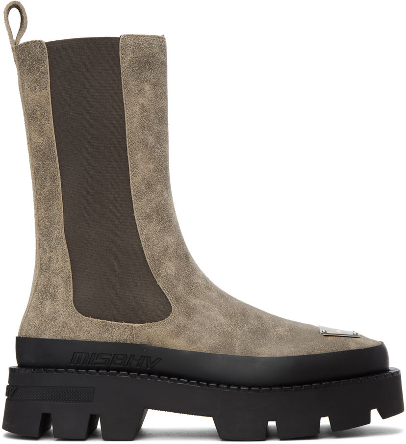 Кецове и обувки MISBHV MISBHV 'The 2000' Chelsea Boots Сиво | 122BW104