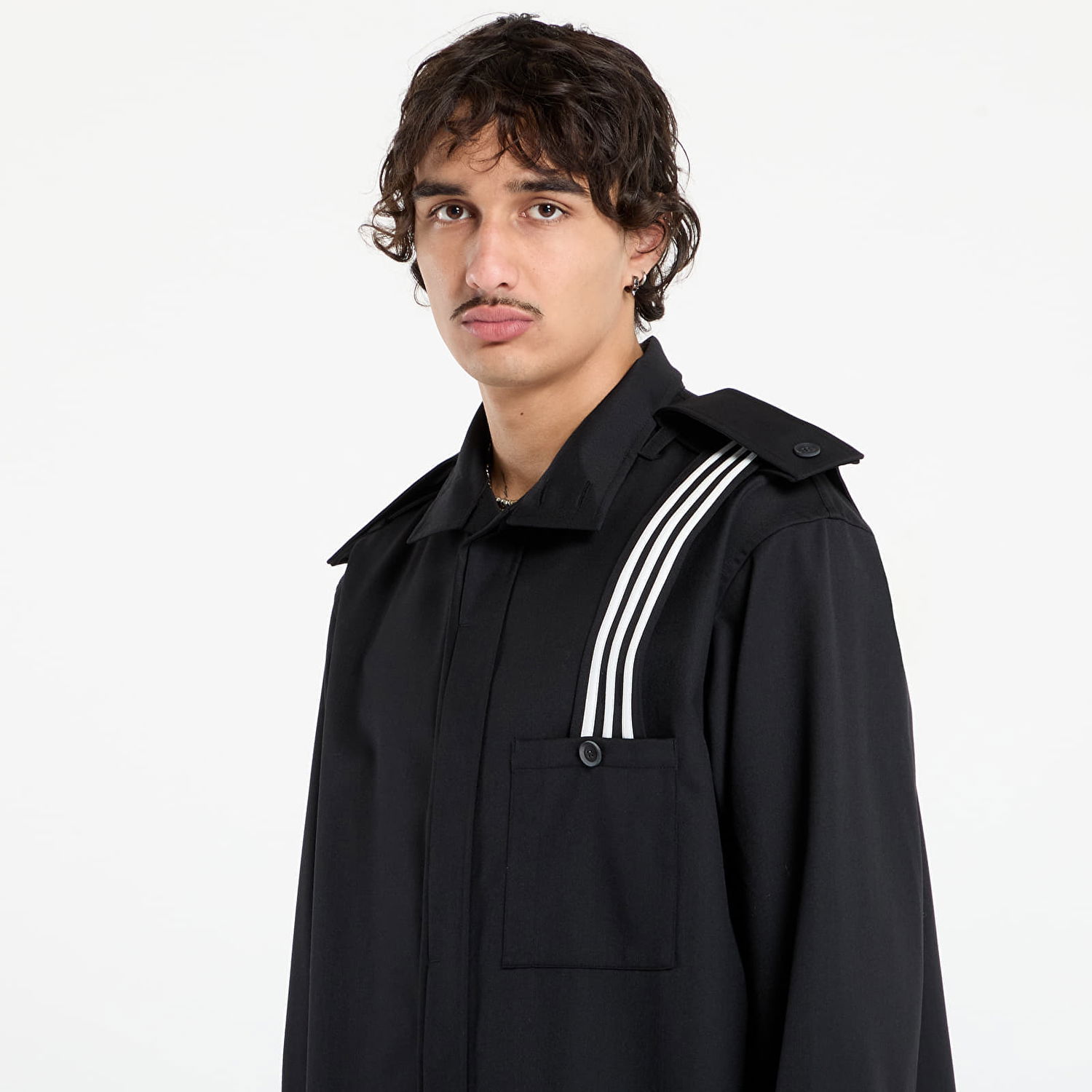 Риза Y-3 Y-3 Rw Overshirt Черно | JX7295, 1