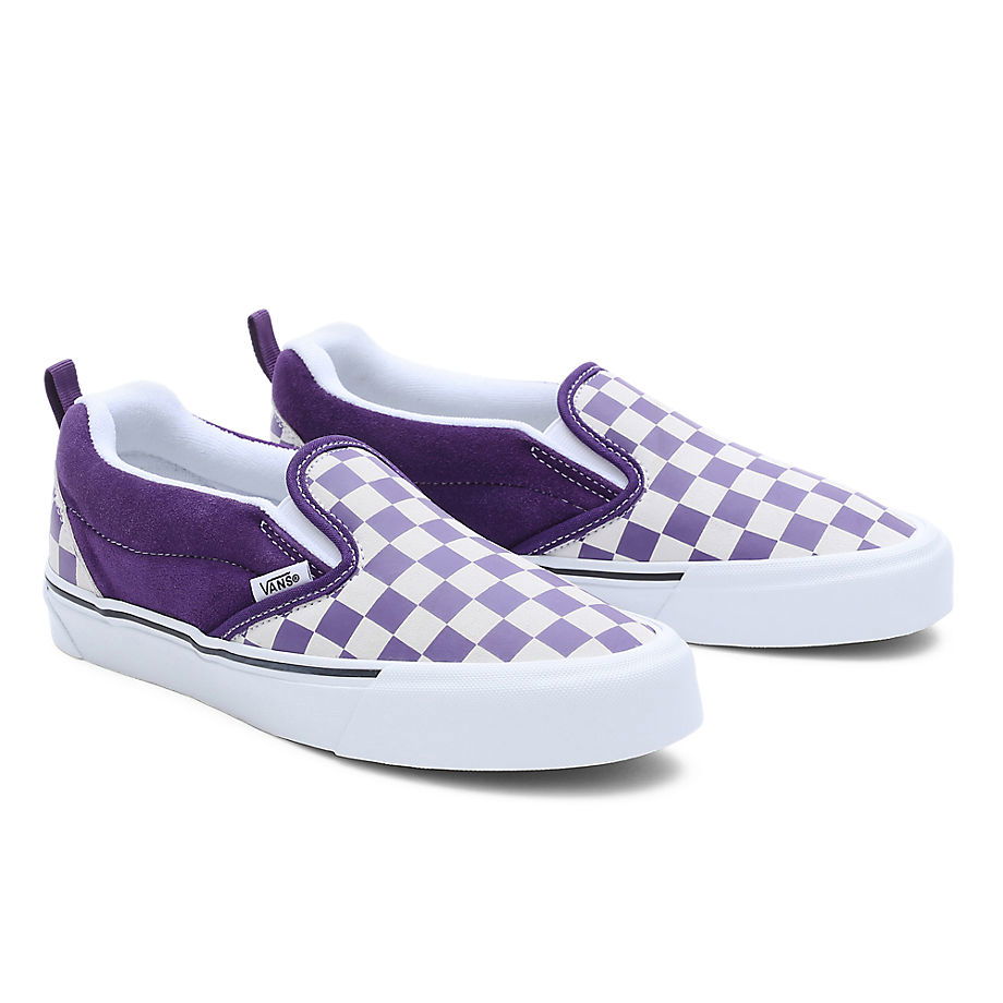 Кецове и обувки Vans Chaussures Knu Slip Бургунди | VN0009QDZ1N, 0