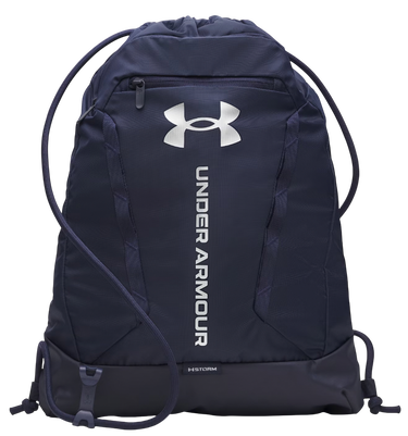 Спортна торба Under Armour Hustle Drawstring Sackpack with Storm Technology Тъмно синьо | 6000519-410, 0