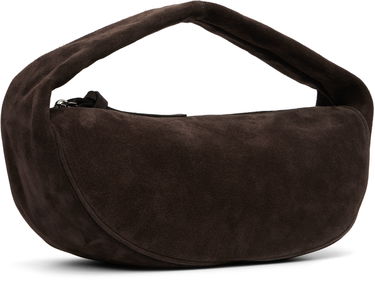 Чанта през рамо BY FAR BY FAR Cush Suede Shoulder Bag Кафяво | MWBSB005KL009BR054PL, 1