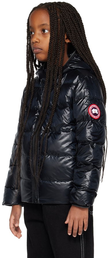 Пухо яке Canada Goose Kids' Crofton Hooded Puffer Jacket Черно | 5460K, 3