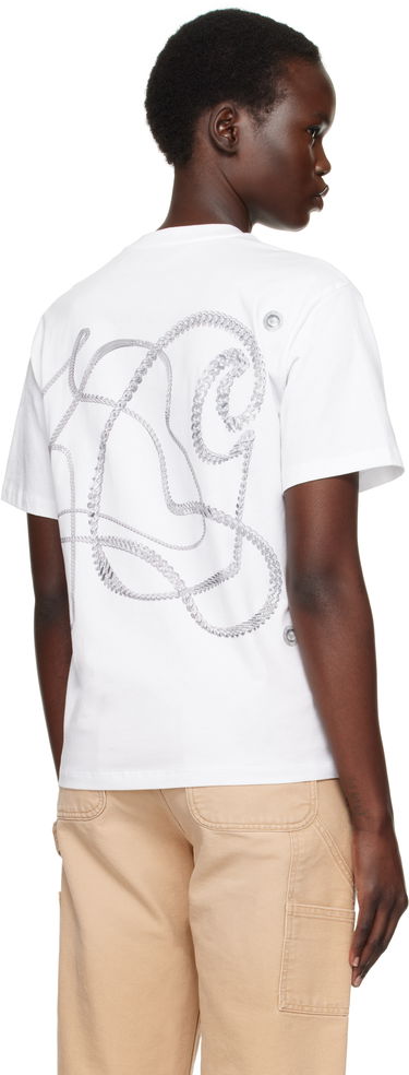 Тениска Carhartt WIP Carhartt WIP Chain Link T-Shirt Бяло | I034408 0YFXX, 2