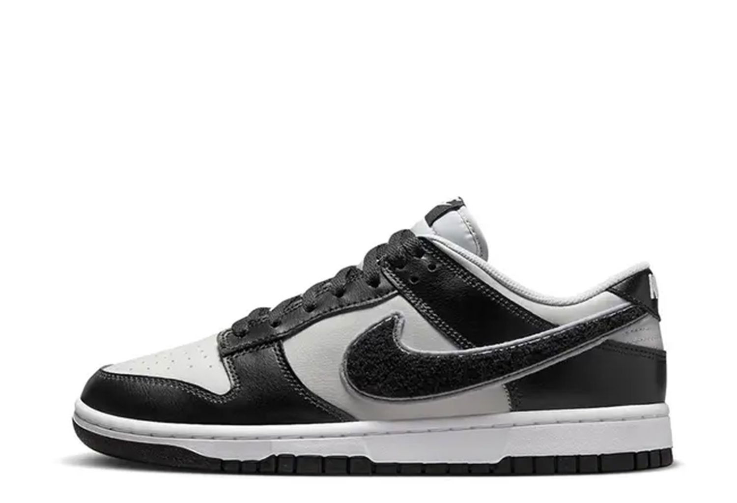 Кецове и обувки Nike Dunk Low "Chenille Swoosh" Черно | DQ7683-001, 1