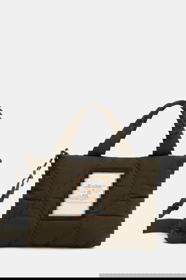 Голяма пазарска чанта Barbour Barbour Quilted Tote Bag Зелено | LBA0435, 0