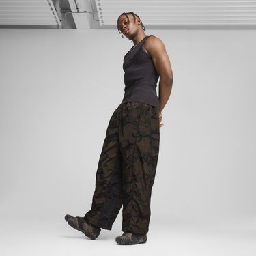 Карго панталони Puma Mostroverse CLRT Ripstop Printed Pants Зелено | 631328_01, 2