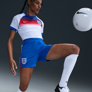 Къси панталони Nike England 2025/26 Stadium Dri-FIT Replica Home Shorts Синьо | FZ9179-405, 3