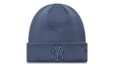 Шапка New Era New York Yankees MLB League Essential Medium Knit Beanie One Size Тъмно синьо | 60691385, 0