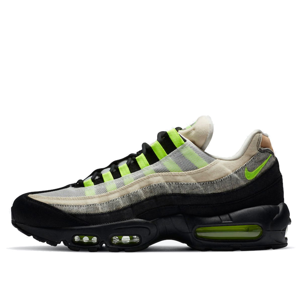 Кецове и обувки Nike Denham x Air Max 95 "Volt" Черно | DD9519-001, 1