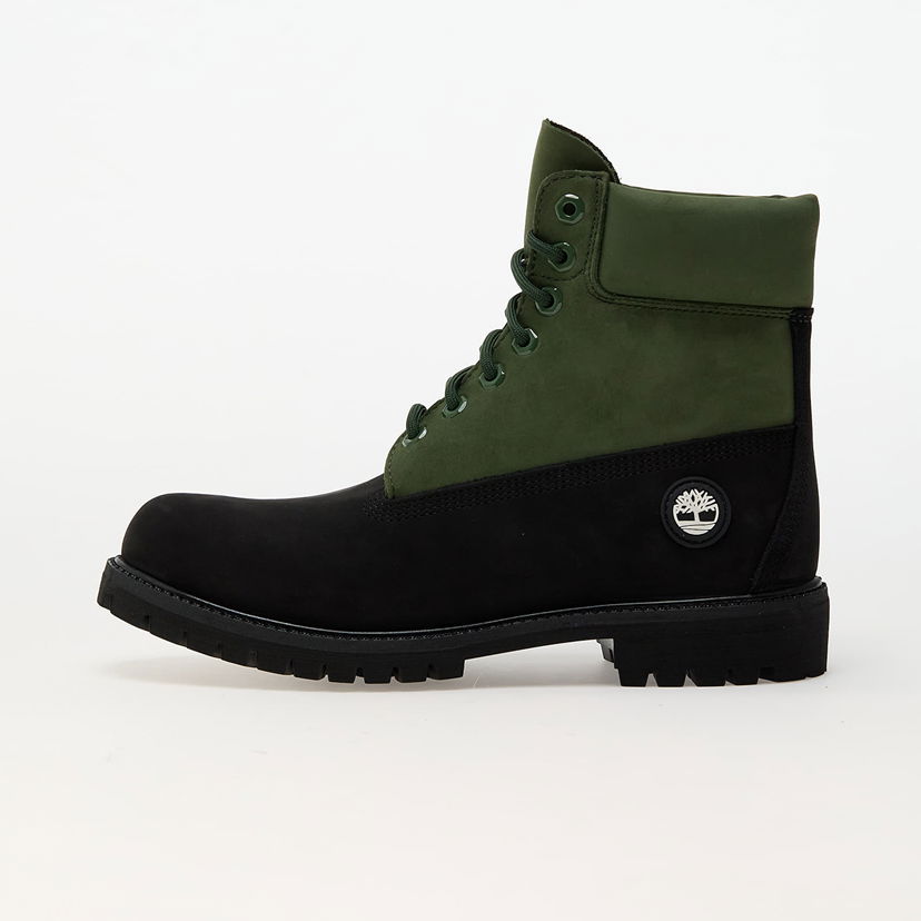 Кецове и обувки Timberland 6 Inch Lace Up Waterproof Boot Black Nubuck/ Dark Green Зелено | TB0A2P6WEJG1