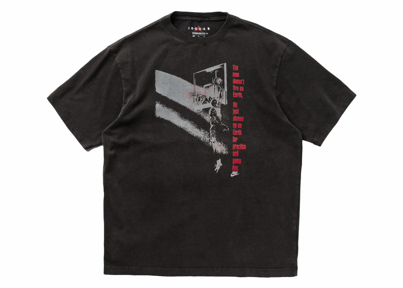 Тениска Jordan Jordan Flight Graphic Tee Black Черно | CV5108-010, 0