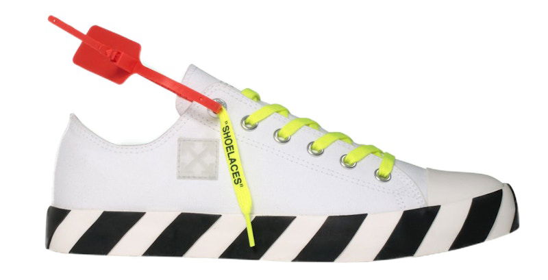Кецове и обувки Off-White Vulc Low Top White FW19 Бяло | OMIA128E19D330020100, 0
