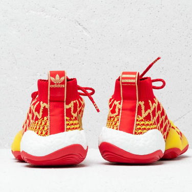 Кецове и обувки adidas Originals Pharrell Williams x BYW CNY Червено | EE8688, 4