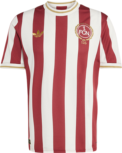 Фланелка adidas Originals 1. FC Nürnberg 125th Anniversary Special Jersey by adidas Originals Червено | 5fcnjg6350, 0