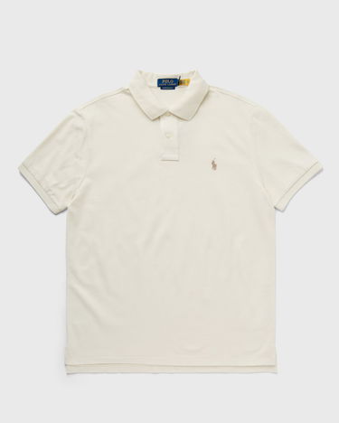 Поло тениска Polo by Ralph Lauren SSKCCMSLM1-SHORT SLEEVE-KNIT Бежово | 710680784372, 0