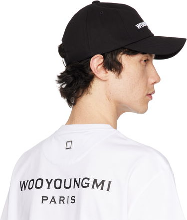 Шапка с козирка WOOYOUNGMI WOOYOUNGMI Embroidered Baseball Cap Черно | W251AC52, 2
