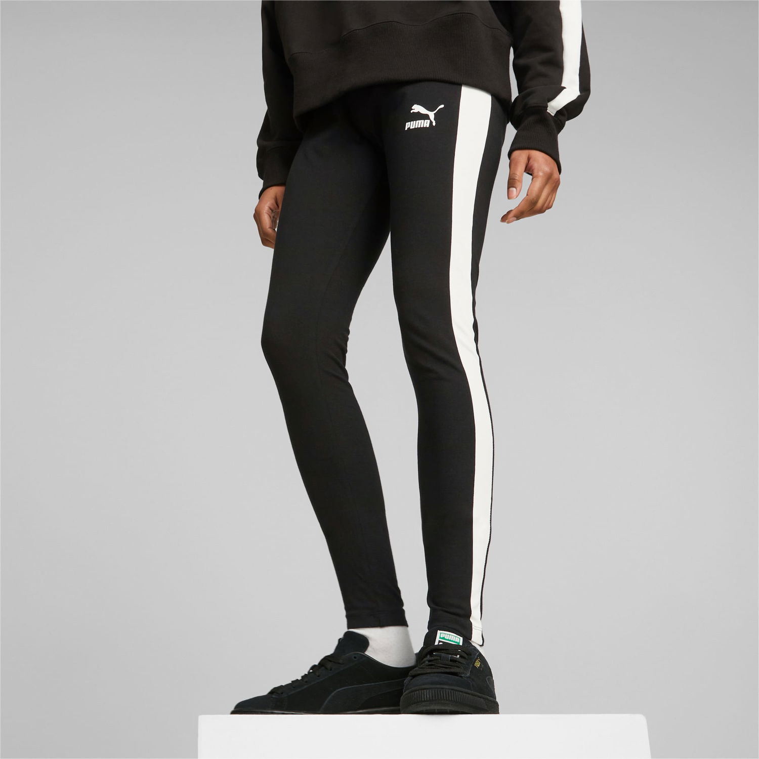 Клинове Puma Iconic T7 Mid-Rise Leggings Черно | 530080_01, 0