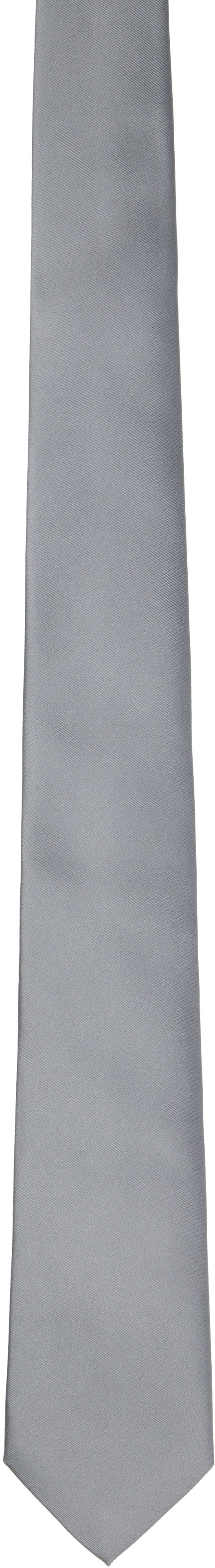 Колани FERRAGAMO Ferragamo Silk Tie Сиво | 763130, 0
