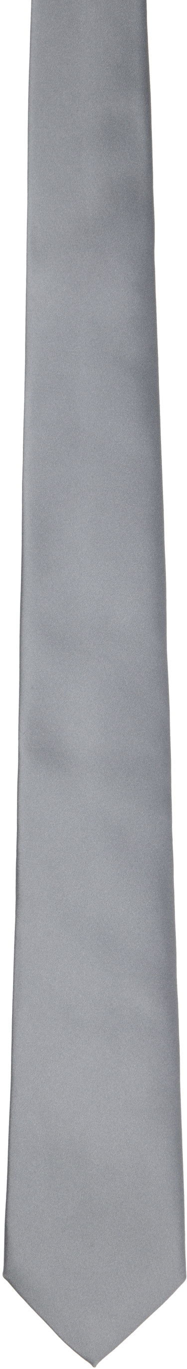 Колани FERRAGAMO Ferragamo Silk Tie Сиво | 763130, 0