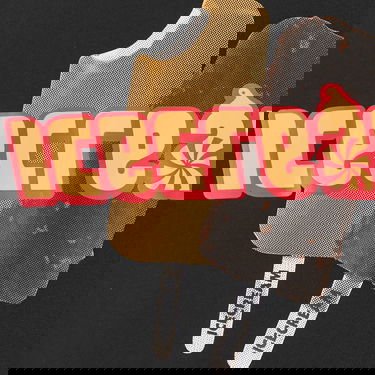 Тениска BBC IceCream END. x ICECREAM Popsicle T-Shirt Черно | IC25S06, 4