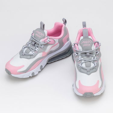 Кецове и обувки Nike Air Max 270 React GS Бяло | BQ0103-104, 2