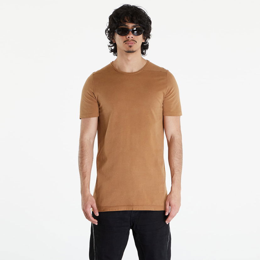 Тениска Rick Owens DRKSHDW Level T-Shirt Khaki Brown Кафяво | DU01D1250 JBOD 44